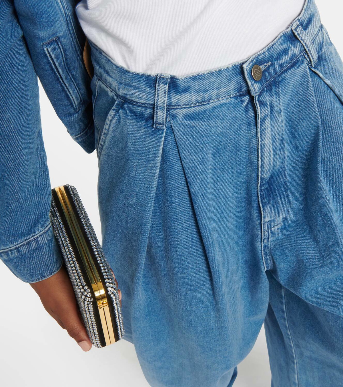 Giuseppe di Morabito High-rise wide-leg jeans