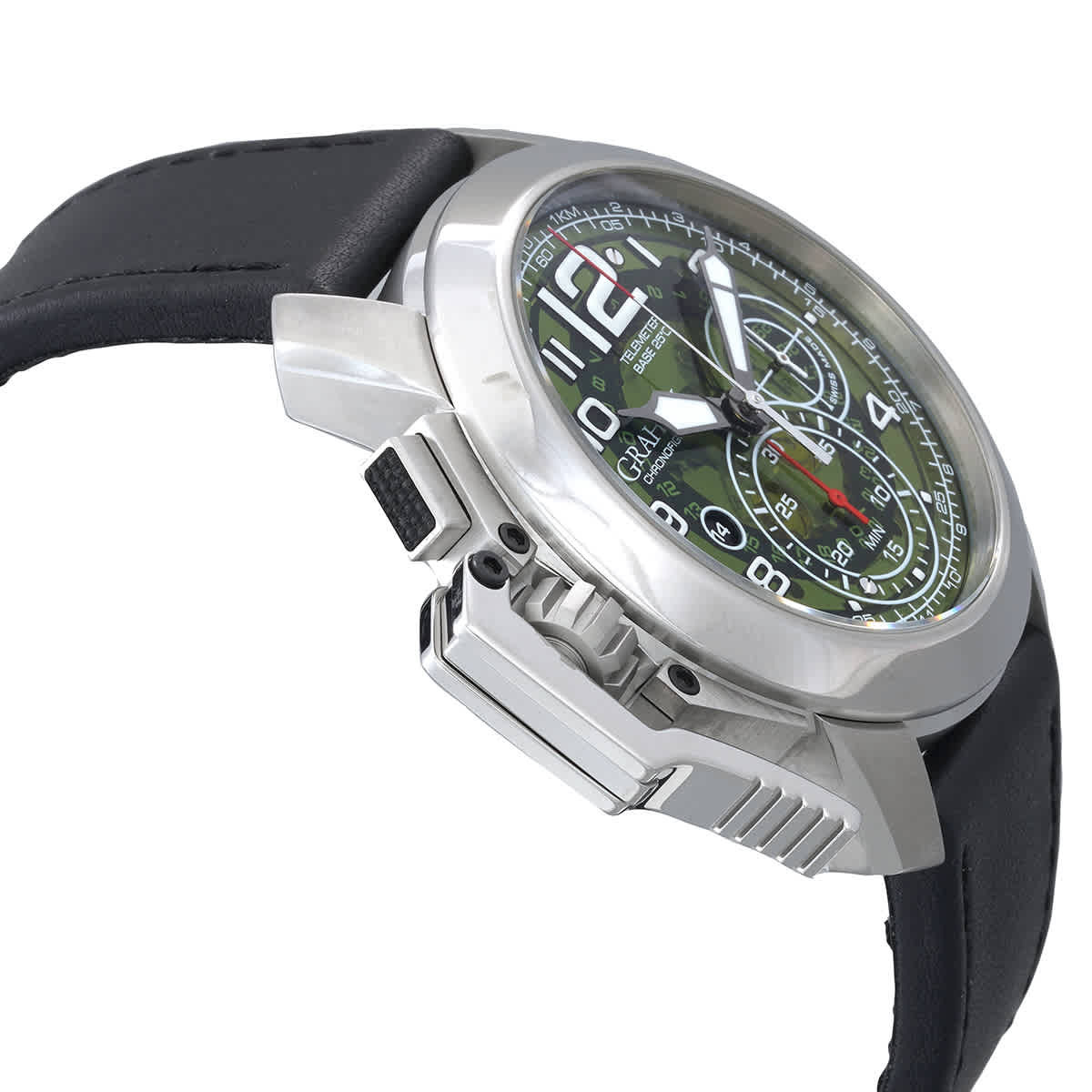 Graham Chronofighter Chronograph Green Skeleton Dial Automatic Mens Watch 2CCAS.G03A