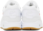 Nike White Air Max 1 'The Bay' Sneakers