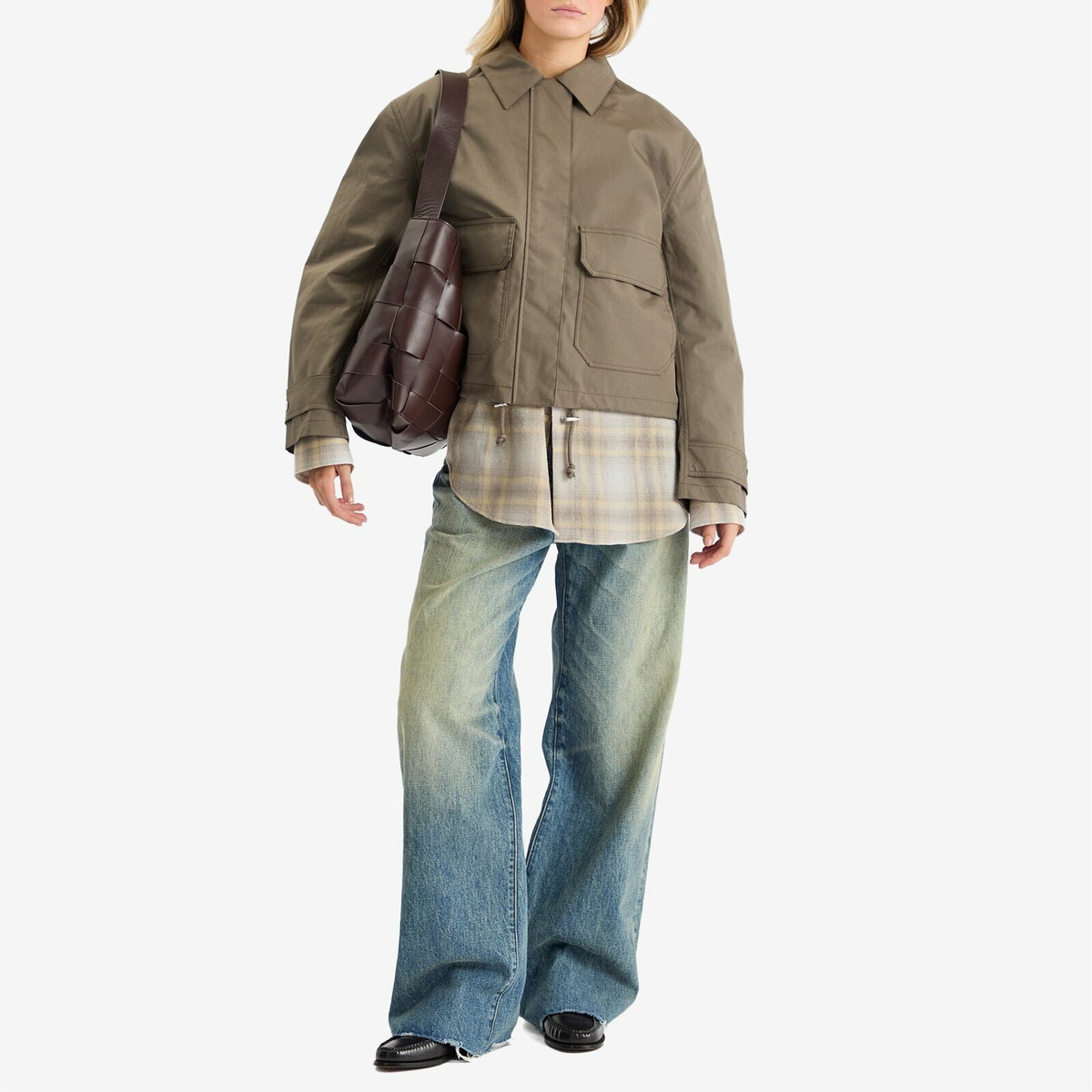 Samsøe Samsøe Women's Sarivera Bomber Jacket in Bungee Cord