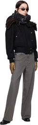 OUR LEGACY Black Force Bomber Jacket