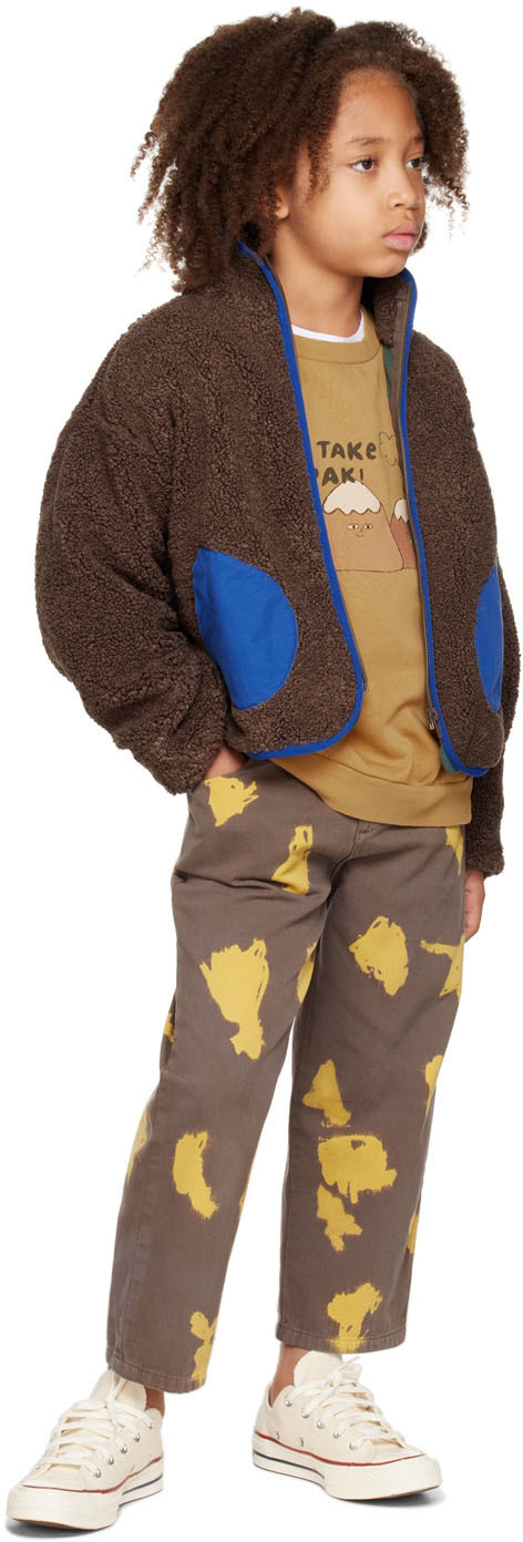 The Campamento Kids Brown Teddy Jacket The Campamento