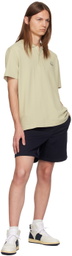 Maison Kitsuné Beige Bold Fox Head Patch Comfort Polo