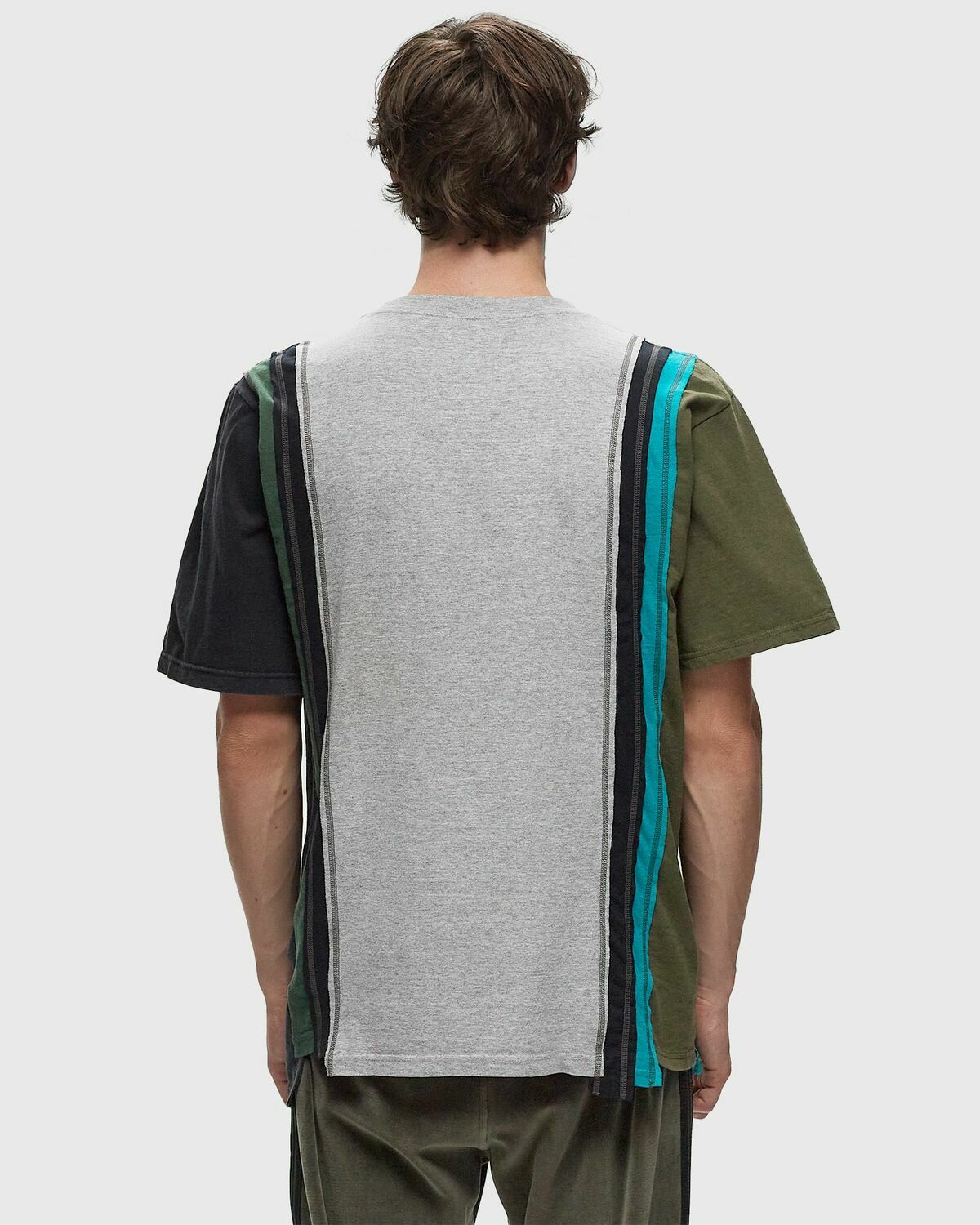 Needles 7 Cuts S/S Tee   College Multi Shortsleeves