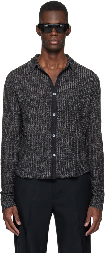 Photo: Stockholm (Surfboard) Club Black Knitted Shirt