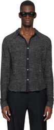 Stockholm (Surfboard) Club Black Knitted Shirt