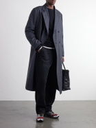 OrSlow - Straight-Leg Herringbone Cotton Trousers - Black