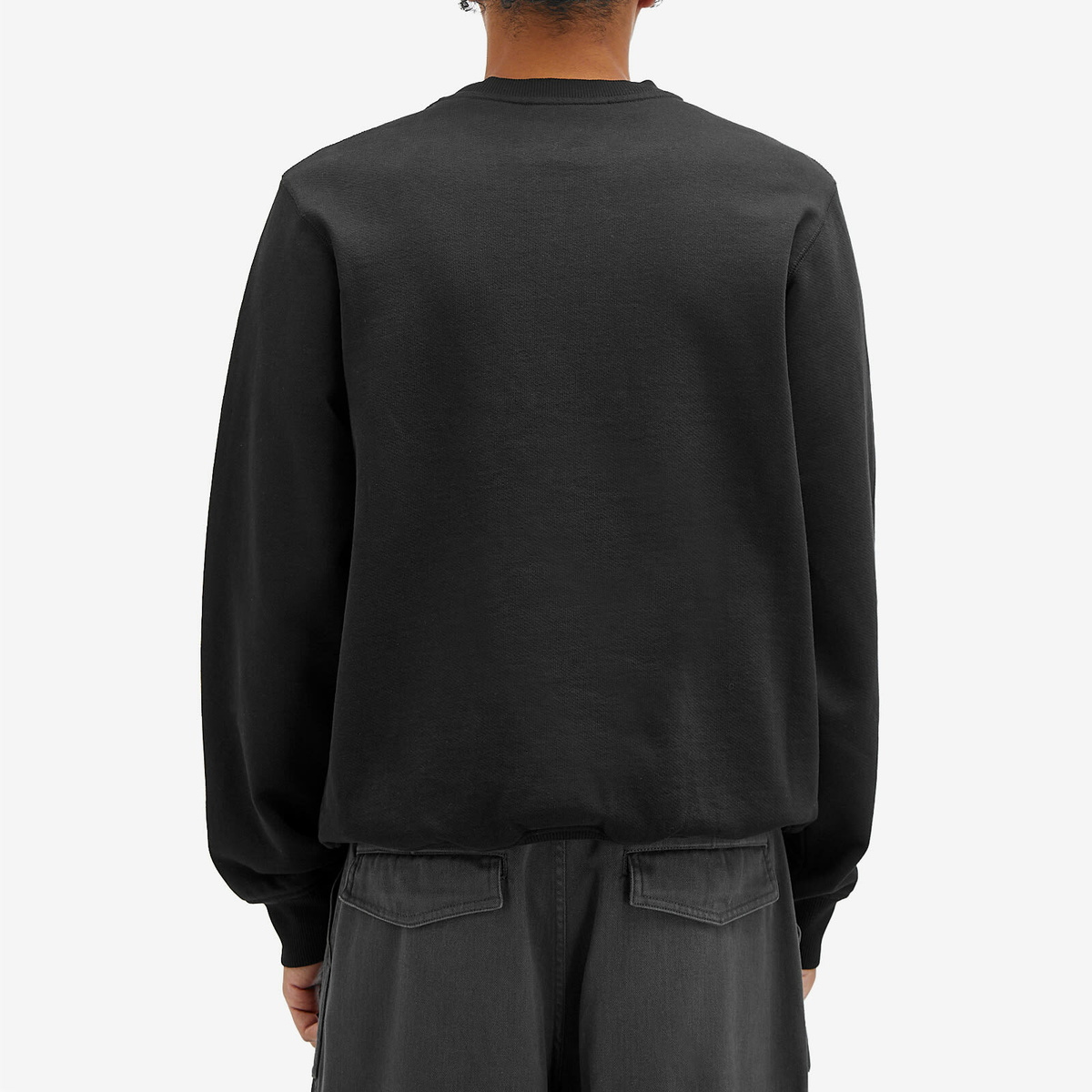 Casablanca Men's Casa Crest Sweatshirt in Black Casablanca