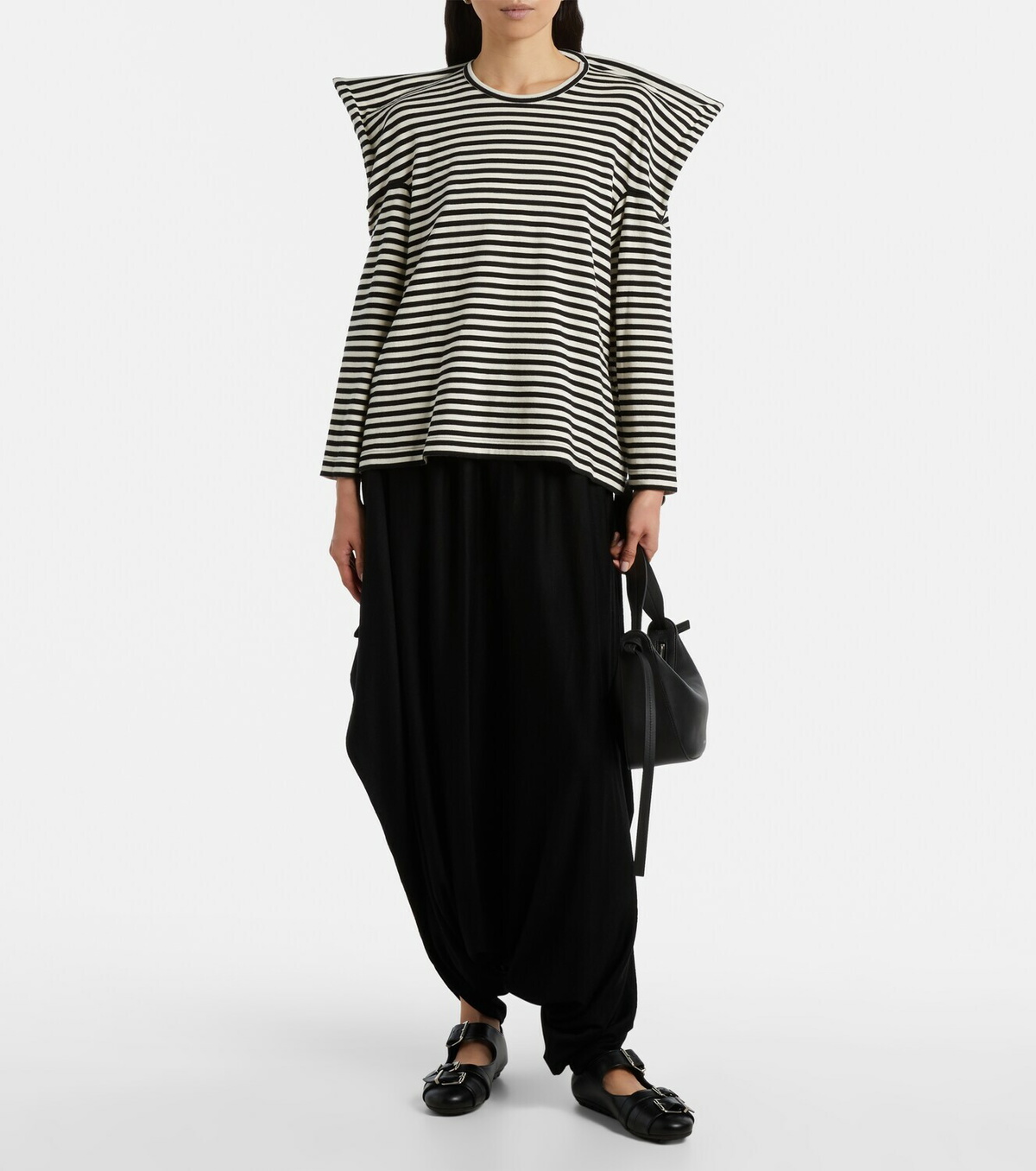 Junya Watanabe High-rise wool tapered pants