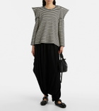 Junya Watanabe High-rise wool tapered pants