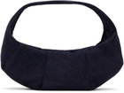 Ruohan Navy Mini Moon Bag