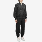 Alexander McQueen Men's Piping Harness Bomber Jacket in Black