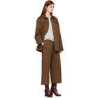 Nomia Brown Oversize Chore Jacket