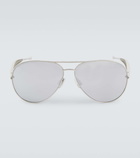 Bottega Veneta Sardine aviator sunglasses