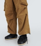 Alanui Velvet corduroy cargo pants