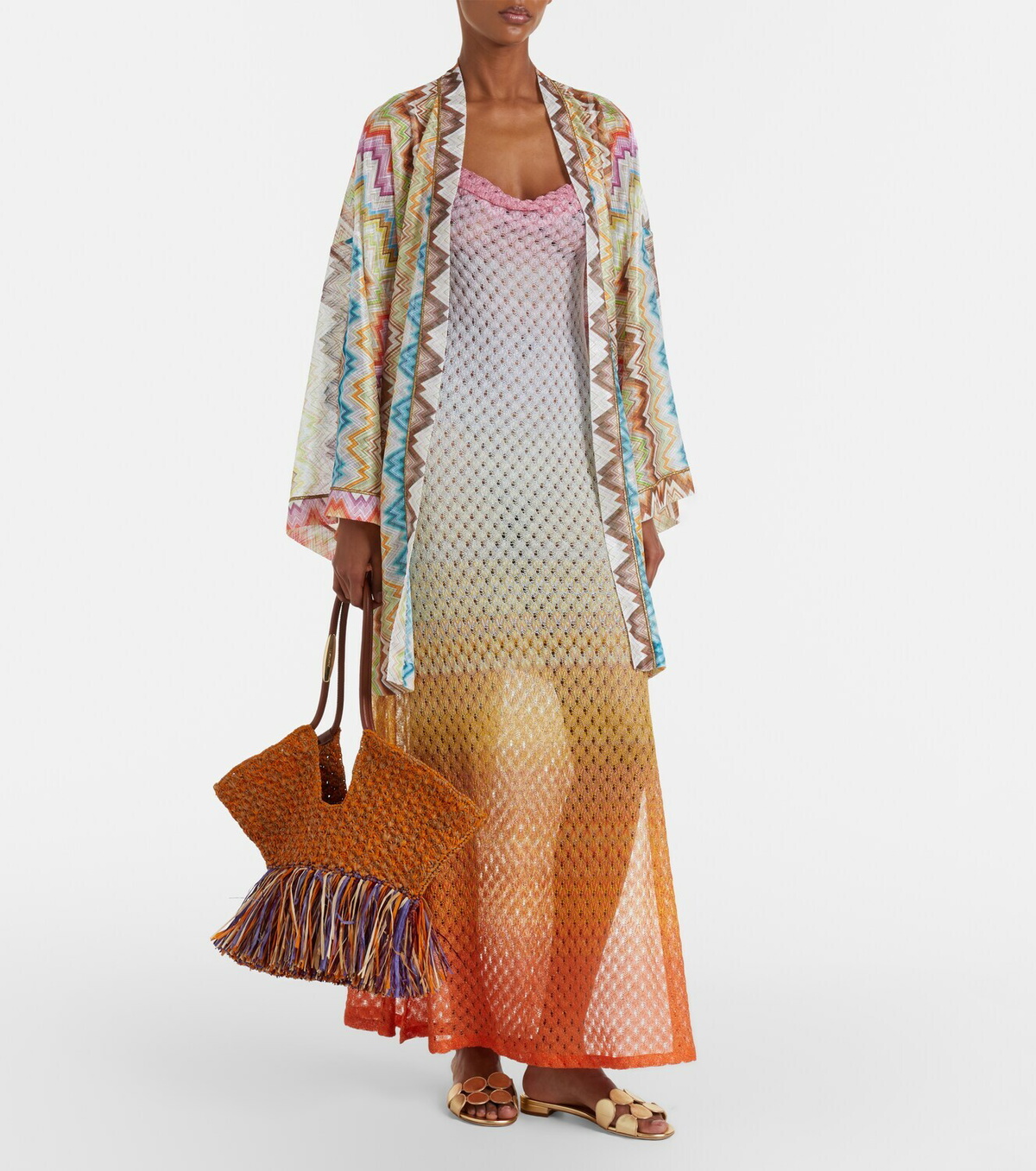 Missoni Zigzag beach cover-up
