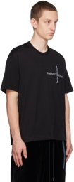 mastermind WORLD Black Cross T-Shirt