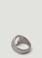 Oval Open Ring in Silver