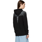 Marcelo Burlon County of Milan Black Wings Hoodie