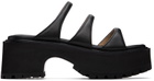 Marge Sherwood Black Platform Sandals