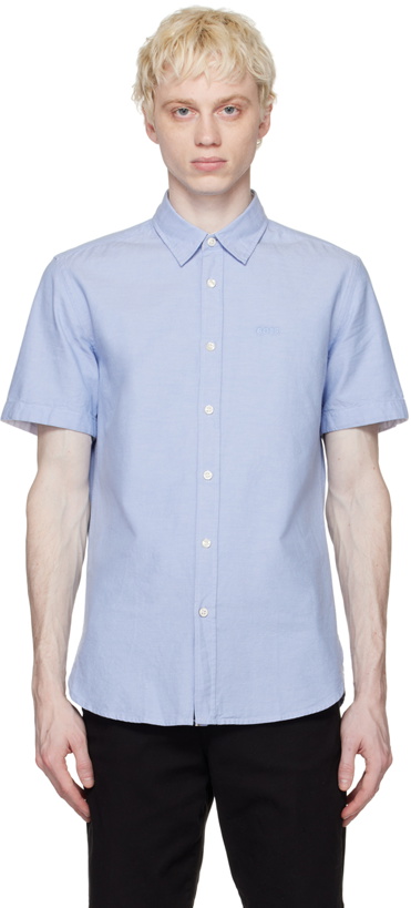 Photo: BOSS Blue Slim-Fit Shirt