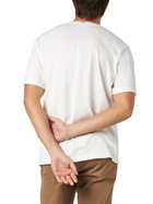 MC2 Saint Barth Man Heavy Cotton T-shirt With Verbier Front Embroidery