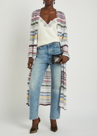 Missoni Chevron Fine-knit Shirt Cardigan Multicoloured 1