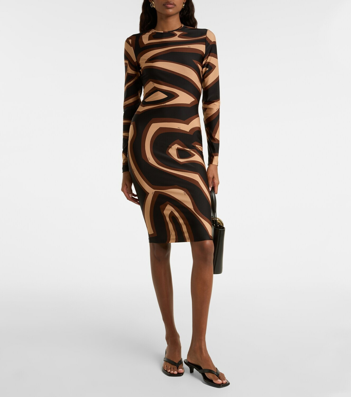 Pucci Labirinto jersey minidress