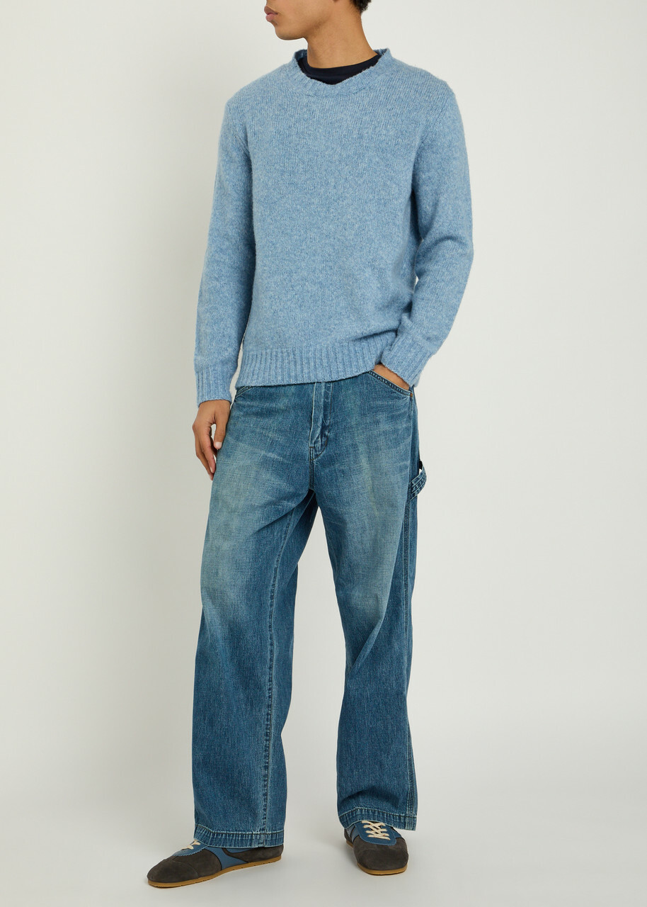 Blue Blue Relaxed Straight-leg Jeans