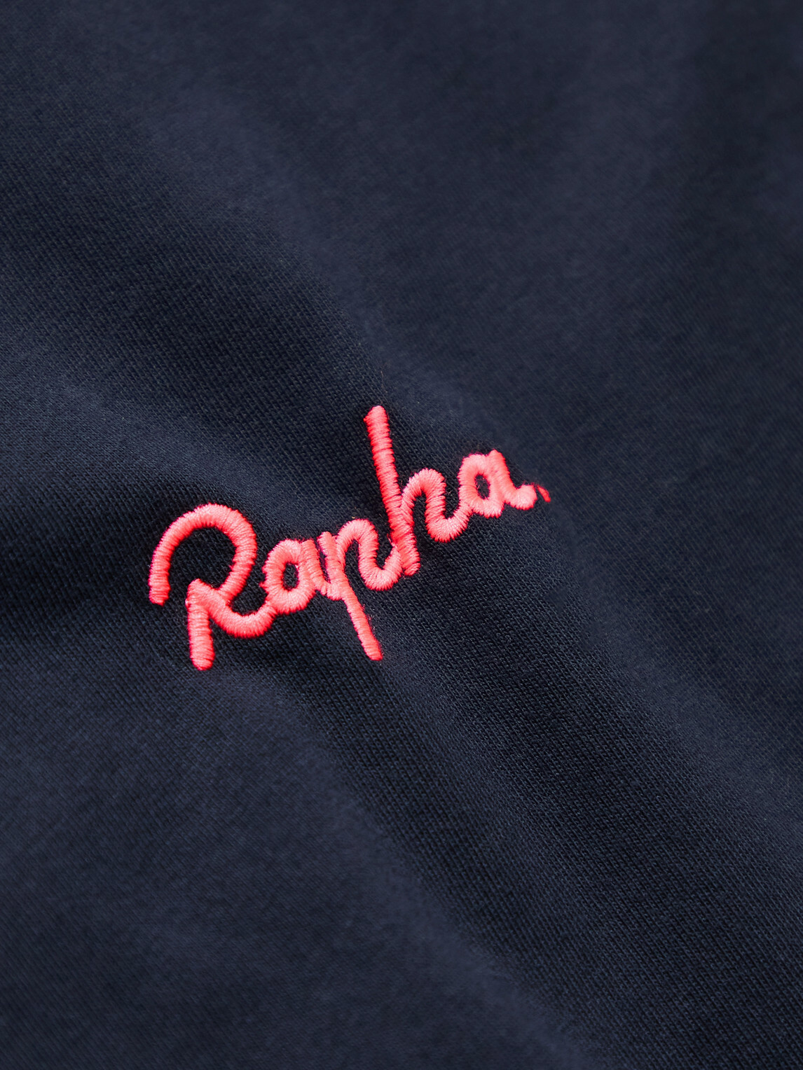 RAPHA - Logo-Embroidered Cotton-Jersey T-Shirt - Blue