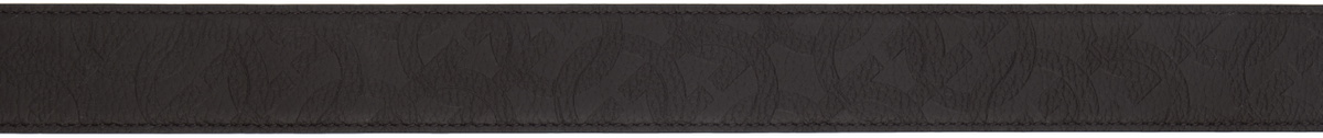 Ferragamo Brown & Black Reversible Adjustable Gancini Belt