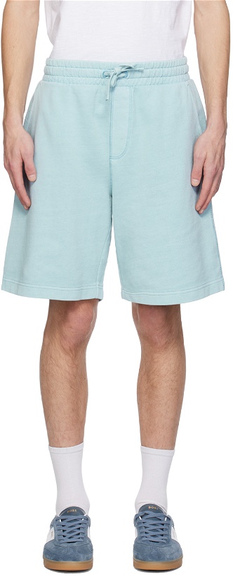 Photo: BOSS Blue Regular-Fit Shorts