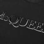 Alexander McQueen Men's Logo T-Shirt in Blck&Mlt