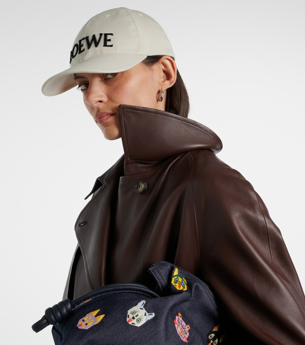 Loewe x Louis Wain cotton canvas baseball cap