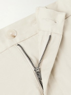 Onia - Straight-Leg Cotton-Blend Trousers - Neutrals