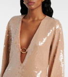 Oséree Sequined tunic