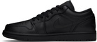 Nike Jordan Black Air Jordan 1 Low Sneakers