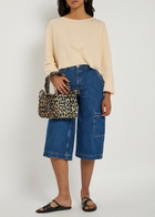 American Vintage Ofybow Cotton-blend Sweatshirt Cream