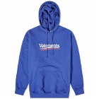 Vetements Men's Campaign Logo Hoodie in Royal Blue