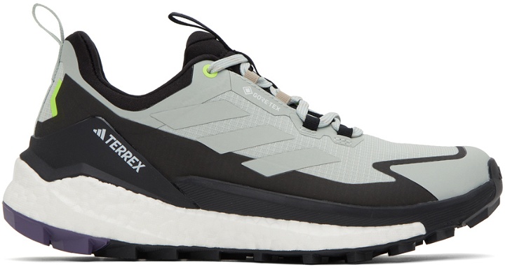 Photo: adidas Originals Gray & Black Free Hiker 2.0 Sneakers