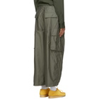 Needles Green Twill HD Cargo Trousers