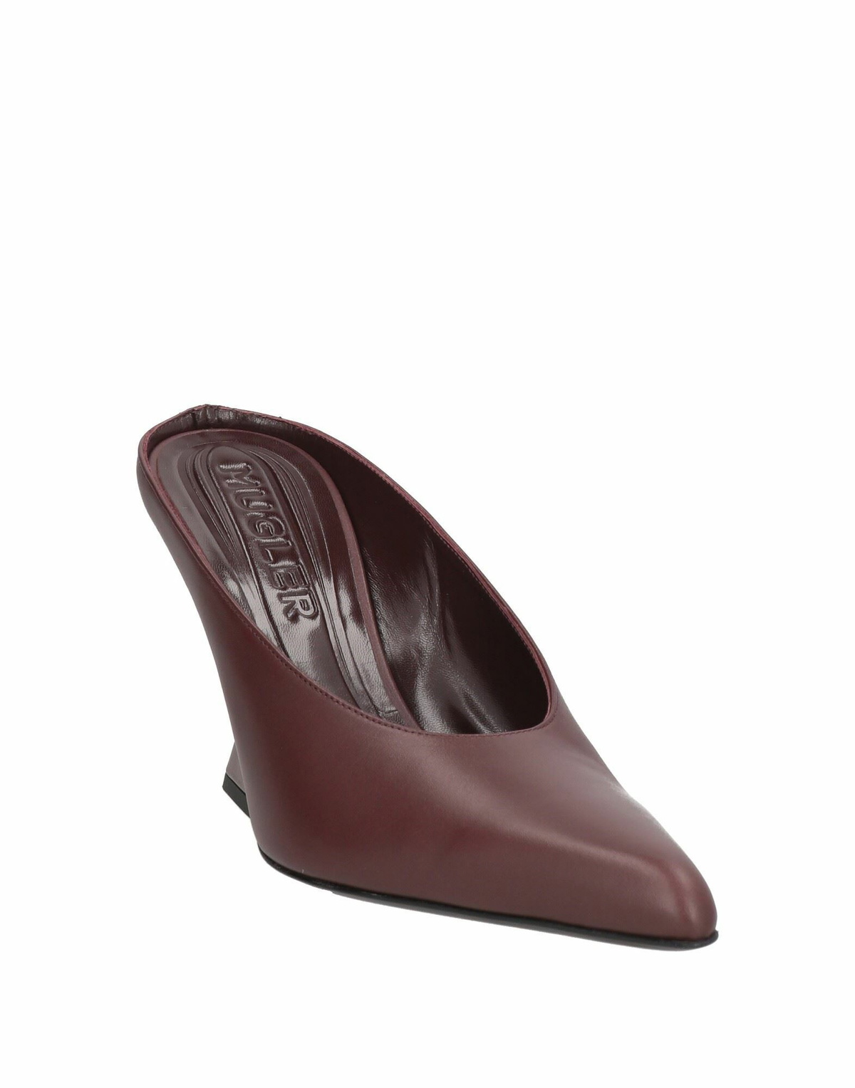 Mugler Womens Mules & Clogs Chocolate in Brown