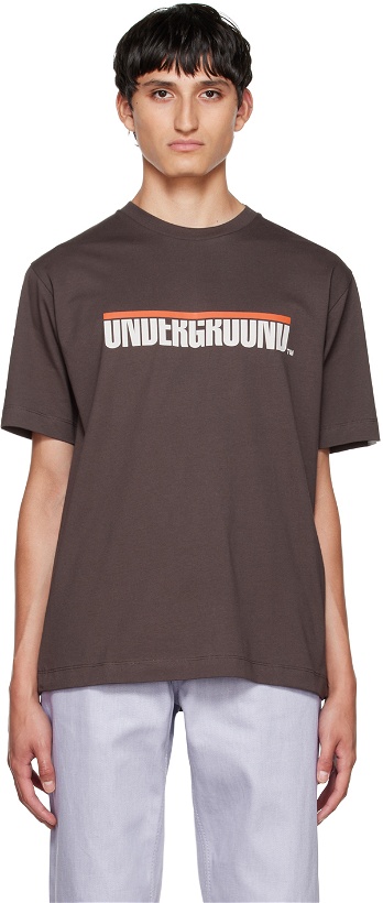 Photo: Études Brown Wonder Underground T-Shirt