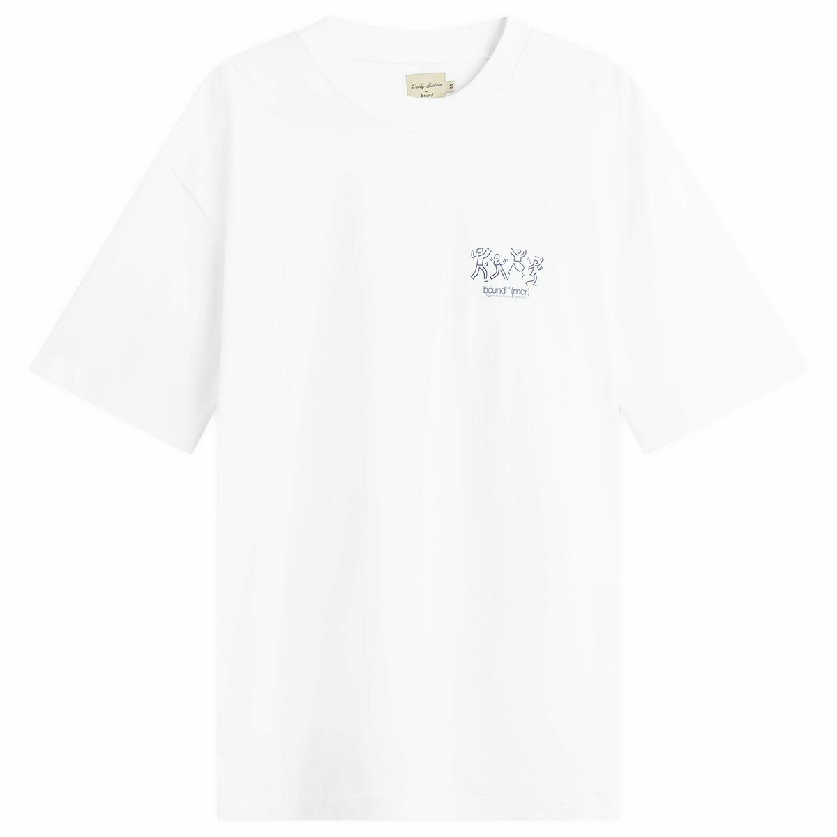 Bound Men's Dancing T-Shirt in White