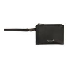 Yohji Yamamoto Black Signature Logo Key Ring Wallet