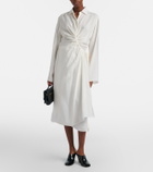 Maison Margiela Draped midi dress
