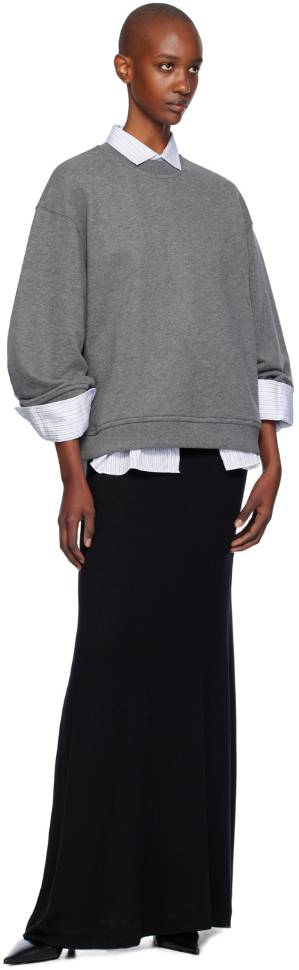 The Frankie Shop Gray Talia Sweatshirt