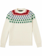 Loro Piana - Fair Isle Cashmere Sweater - Neutrals