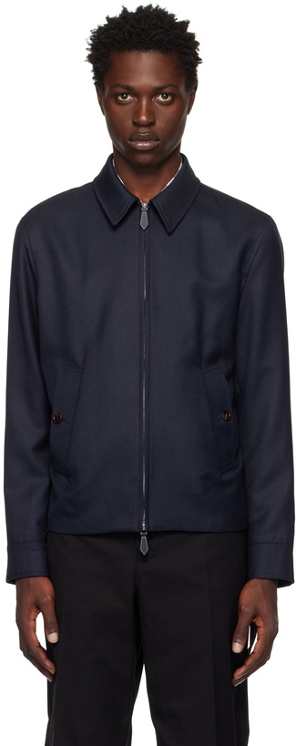 Photo: Burberry Navy Monogram Jacket