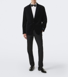 Polo Ralph Lauren Single-breasted velvet blazer